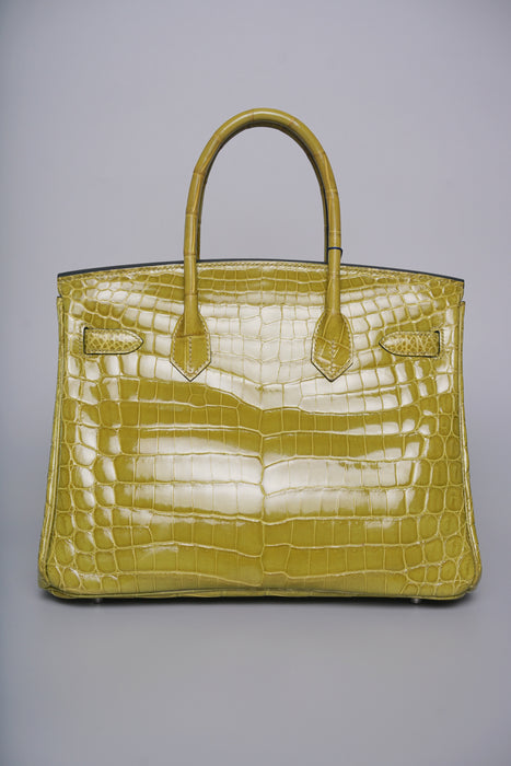 Hermes Birkin 30 in Vert Anis Phw