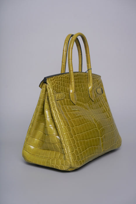 Hermes Birkin 30 in Vert Anis Phw