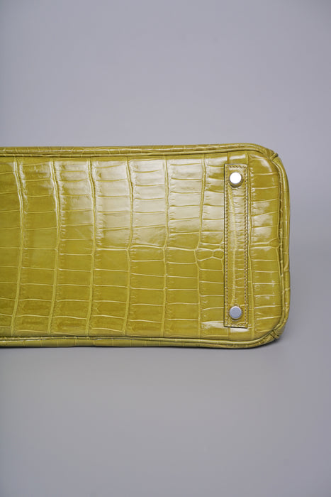 Hermes Birkin 30 in Vert Anis Phw