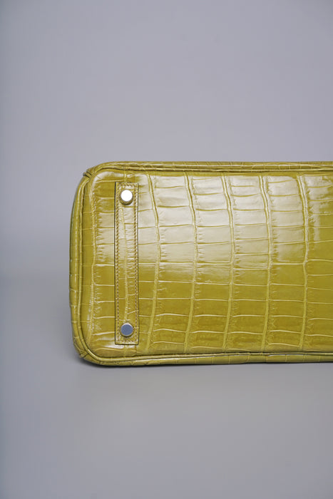 Hermes Birkin 30 in Vert Anis Phw
