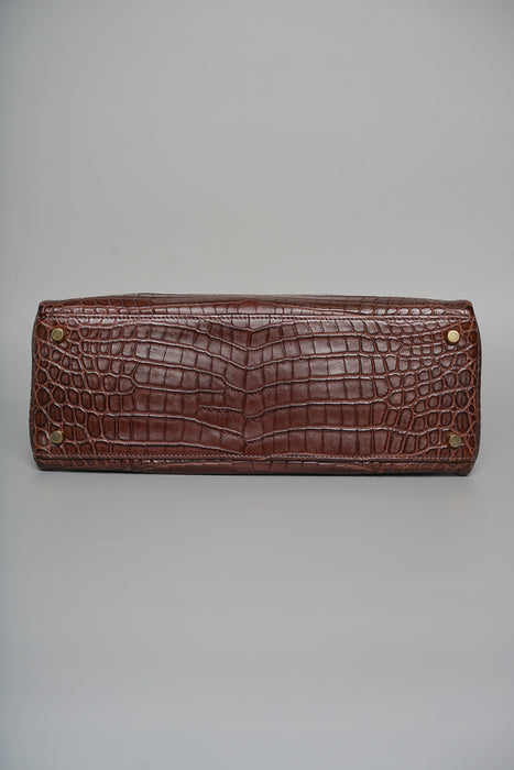 Hermes Kelly 32 Havana Matte Niloticus Ghw
