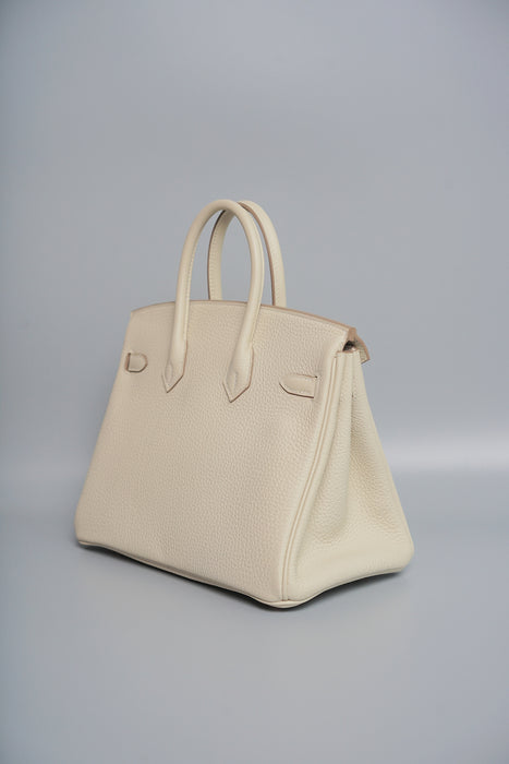 Hermes Birkin 25 in Craie Togo Rghw