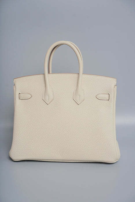Hermes Birkin 25 in Craie Togo Rghw