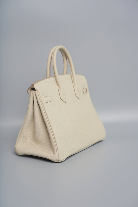 Hermes Birkin 25 in Craie Togo Rghw