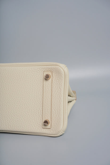 Hermes Birkin 25 in Craie Togo Rghw