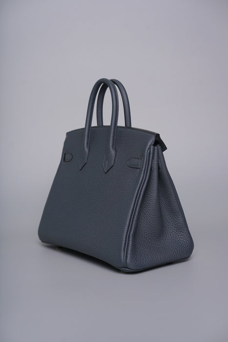 Hermes Birkin 25 in Gris Misty Togo Ghw (Brand New)