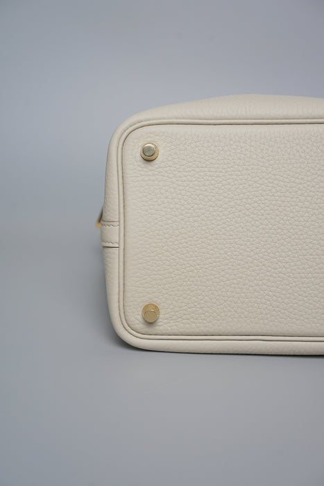 Hermes Picotin 18 in Beton Ghw (Brand New)