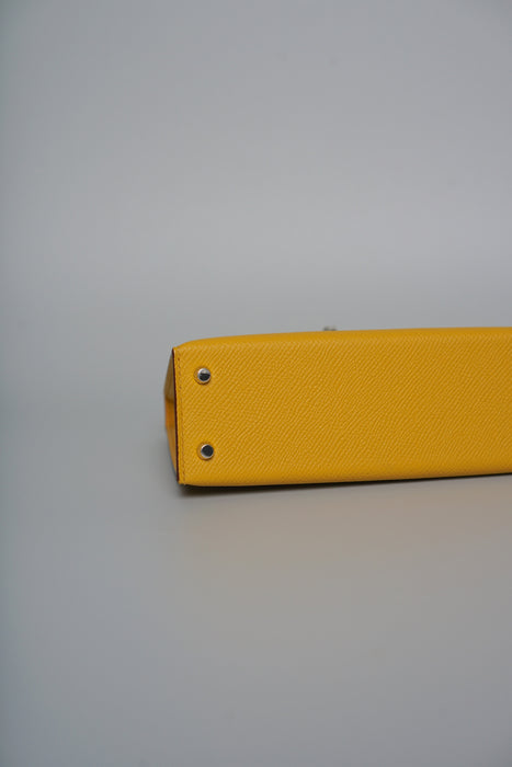 Hermes Kelly 20 in Jaune Ambre Epsom Phw (Brand New)
