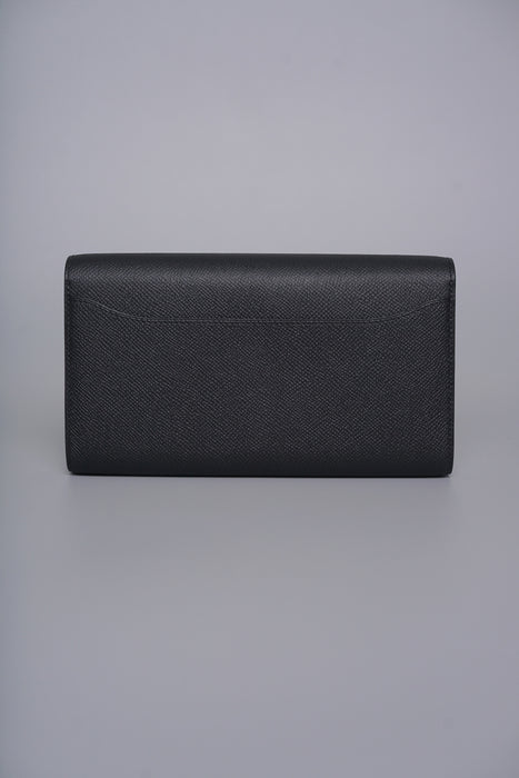 Hermes Constance To Go in Noir Epsom Ghw (Brand New)