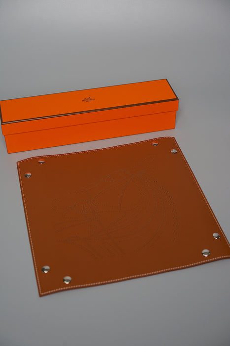 Hermes Fauve/Potiron Change Tray 25cm (Brand New)