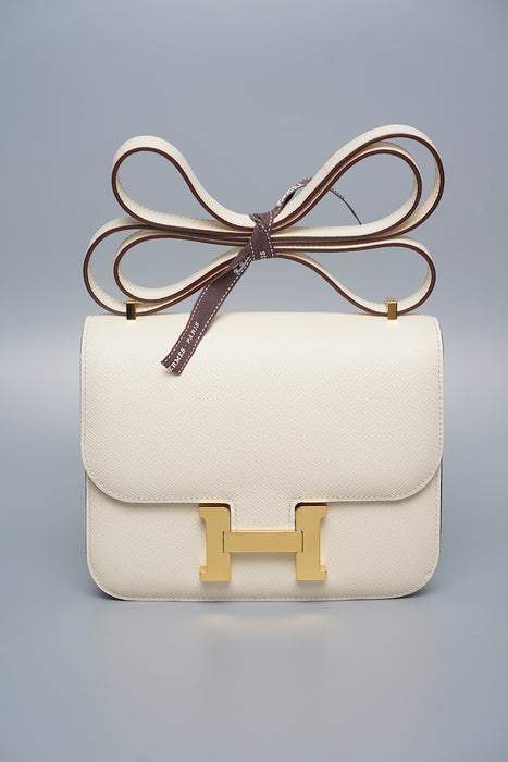 Hermes Constance 18 in Nata Epsom Ghw