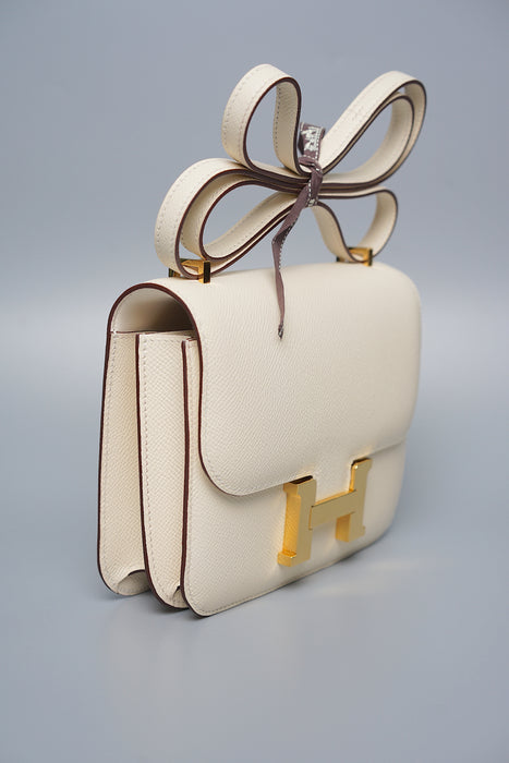 Hermes Constance 18 in Nata Epsom Ghw