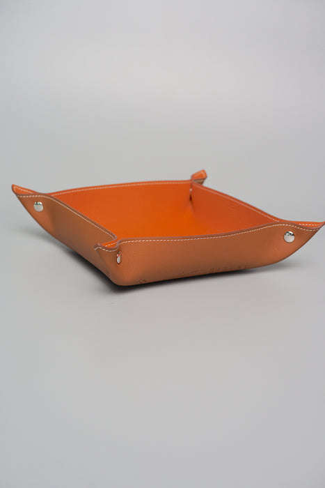 Hermes Fauve/Potiron Change Tray 25cm (Brand New)