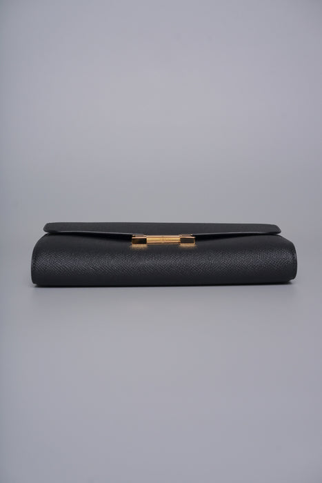Hermes Constance To Go in Noir Epsom Ghw (Brand New)