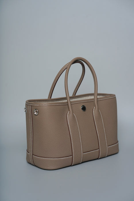 Hermes Mini Garden Party 23 in Etoupe Togo Phw (Brand New)