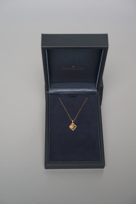 Buccellati Opera Tulle Pendant in Yellow Gold (Brand New)