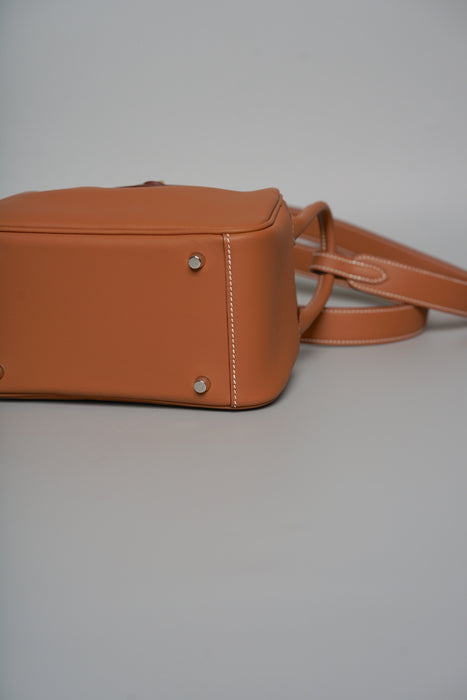 Hermes Mini Lindy in Gold Swift Electrum (Brand New)