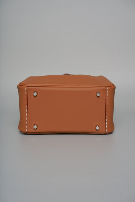 Hermes Mini Lindy in Gold Swift Electrum (Brand New)