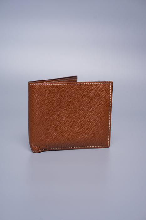 Hermes MC2 Copernic Wallet in Miel Epsom