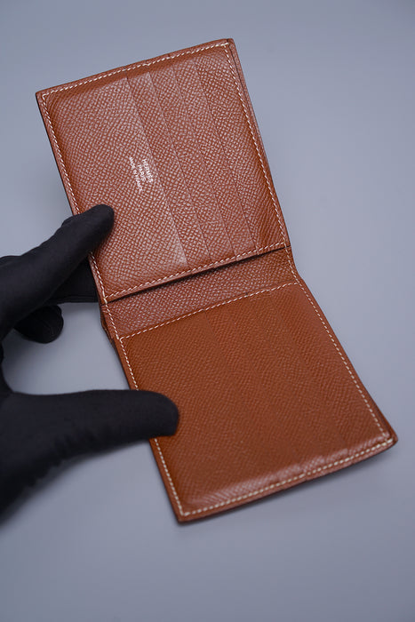 Hermes MC2 Copernic Wallet in Miel Epsom