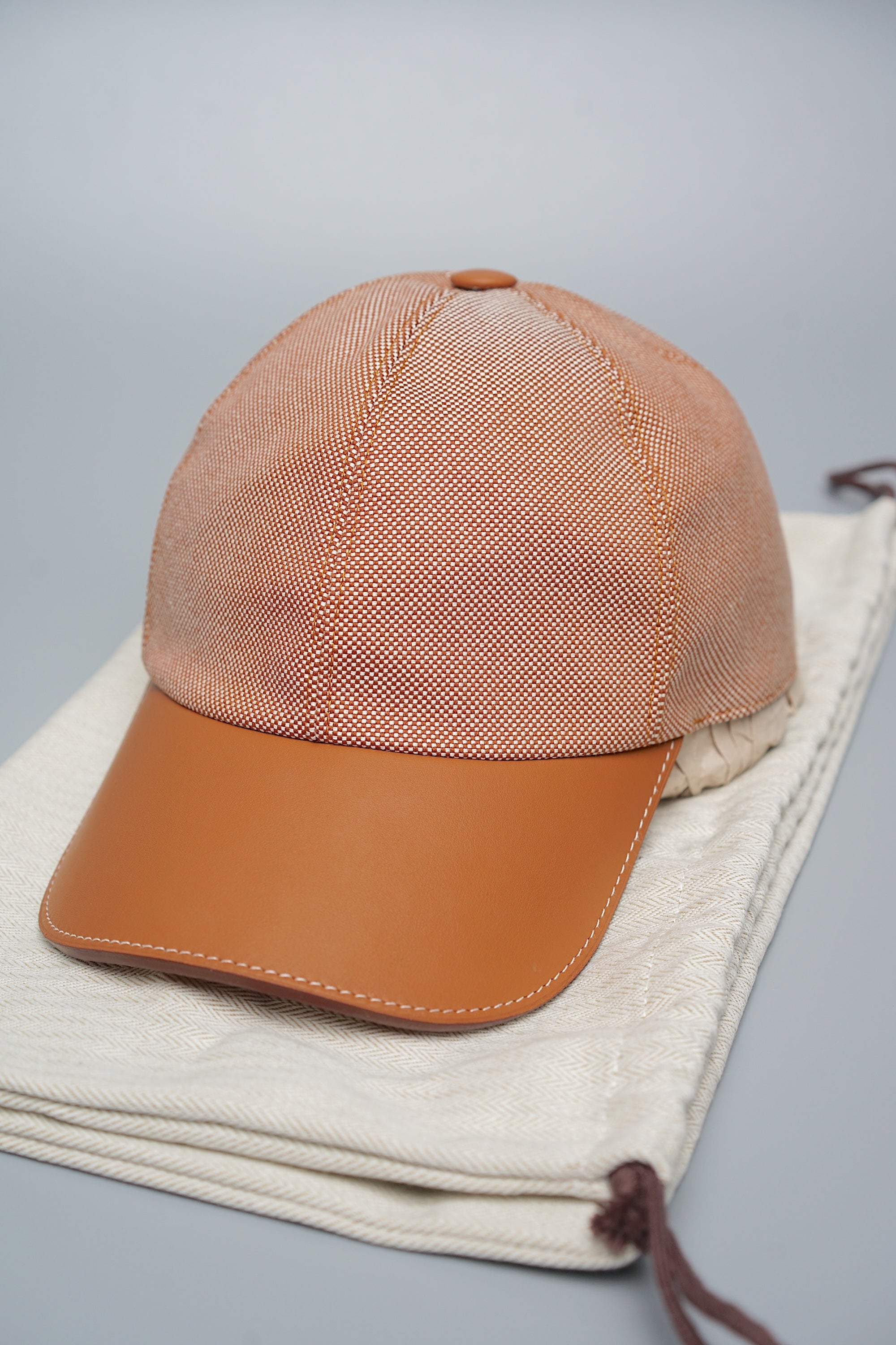 Hermes Tess Kelly Plein Air Cap in Gold Phw Size 57 (Brand