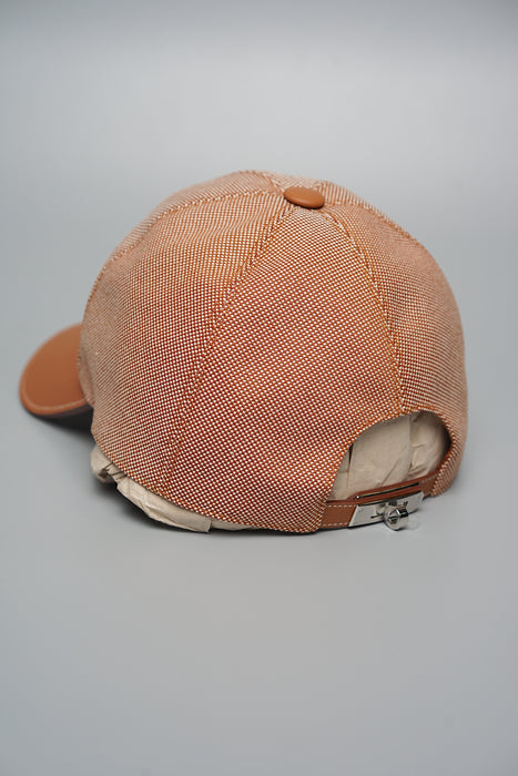 Hermes Tess Kelly Plein Air Cap in Gold Phw Size 57 (Brand New)