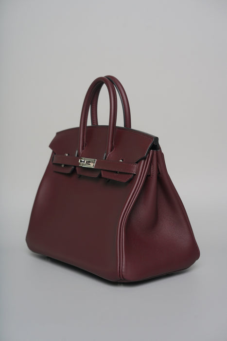 Hermes Birkin 25 in Prune Swift Phw (Brand New)