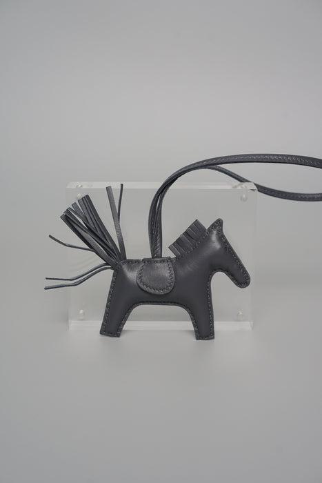 Hermes Rodeo Charm PM in Ardoise (Brand New)