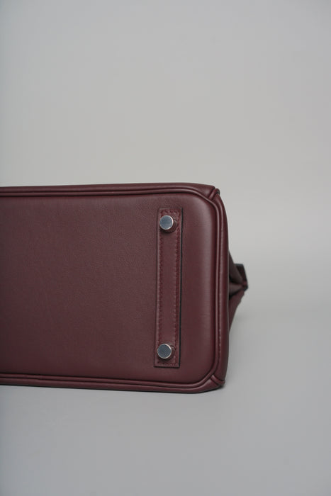Hermes Birkin 25 in Prune Swift Phw (Brand New)
