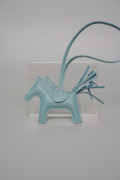 Hermes Rodeo Charm PM in Ciel (Brand New)