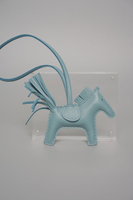 Hermes Rodeo Charm PM in Ciel (Brand New)