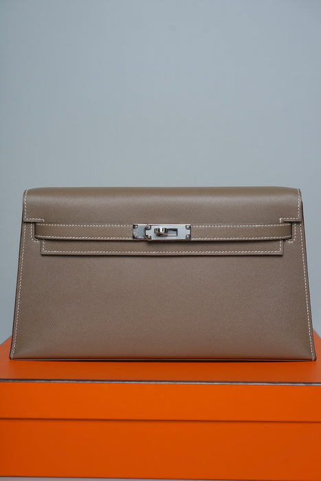 Hermes Kelly Elan in Etoupe Madame Phw