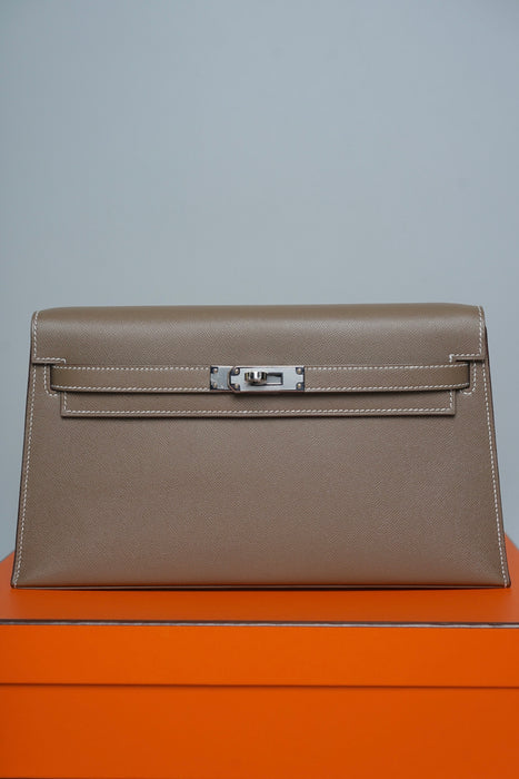 Hermes Kelly Elan in Etoupe Madame Phw