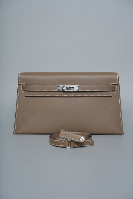 Hermes Kelly Elan in Etoupe Madame Phw