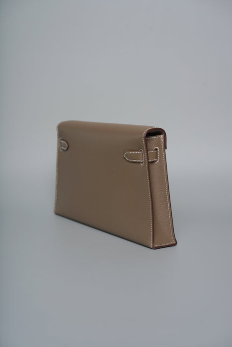 Hermes Kelly Elan in Etoupe Madame Phw