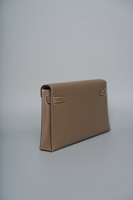 Hermes Kelly Elan in Etoupe Madame Phw