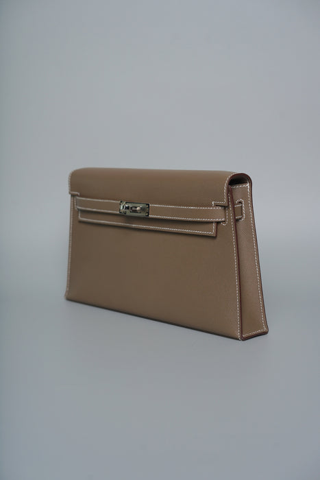 Hermes Kelly Elan in Etoupe Madame Phw