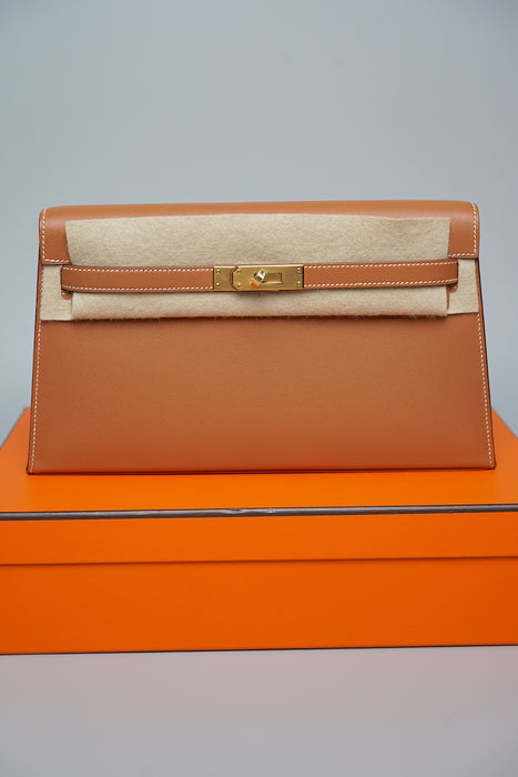 Hermes Kelly Elan in Gold Madame Ghw (Brand New)