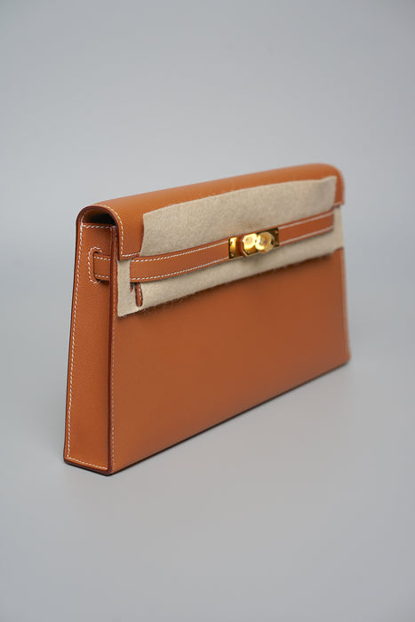 Hermes Kelly Elan in Gold Madame Ghw (Brand New)