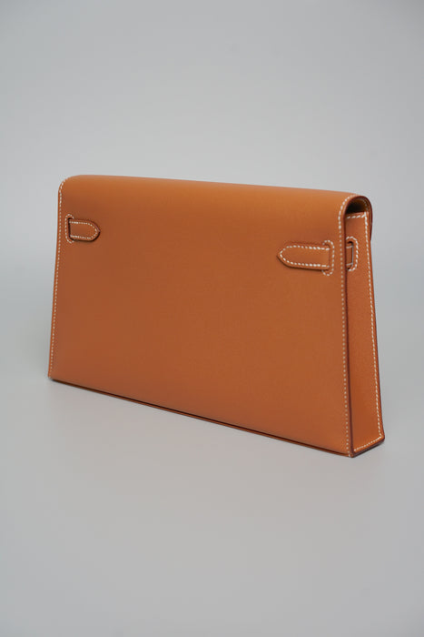 Hermes Kelly Elan in Gold Madame Ghw (Brand New)