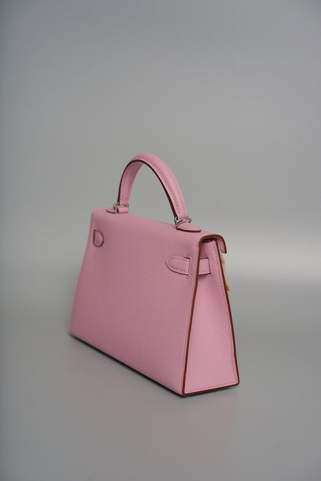 Hermes Kelly 20 in Mauve Sylvester Phw (Brand New)