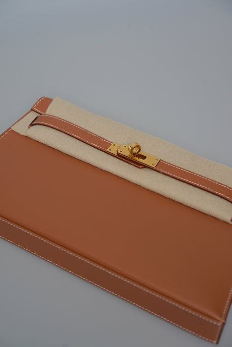 Hermes Kelly Elan in Gold Madame Ghw (Brand New)