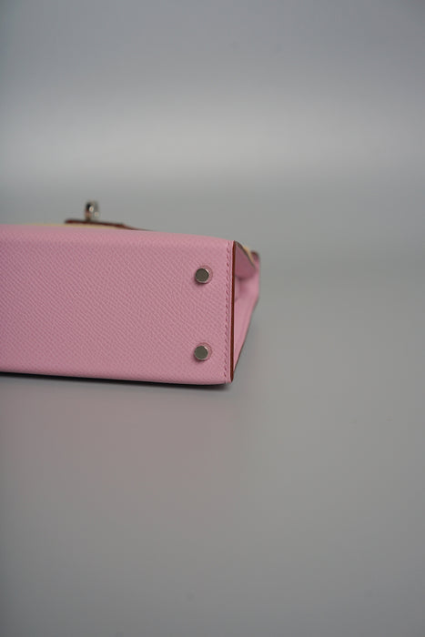 Hermes Kelly 20 in Mauve Sylvester Phw (Brand New)
