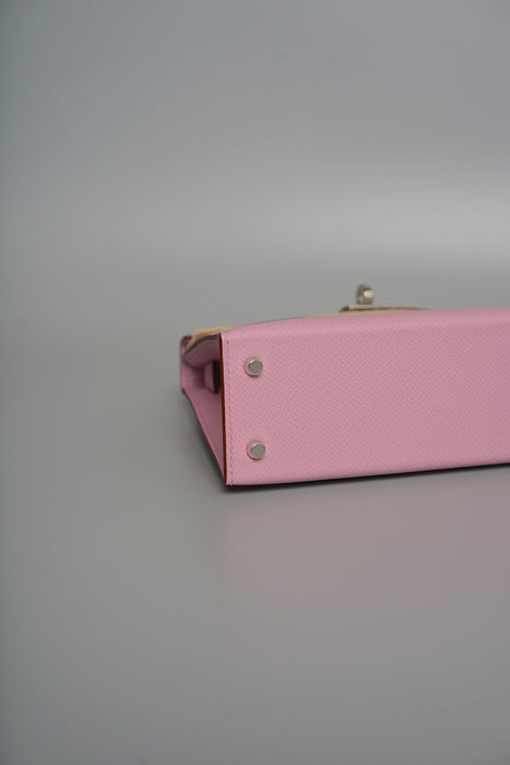 Hermes Kelly 20 in Mauve Sylvester Phw (Brand New)