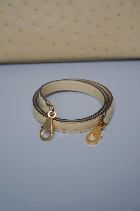 Hermes Kelly 28 in Trench Ostrich Ghw (Brand New)