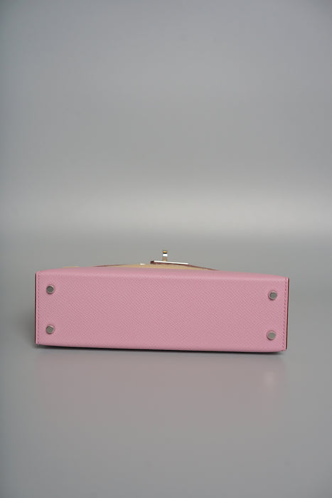 Hermes Kelly 20 in Mauve Sylvester Phw (Brand New)