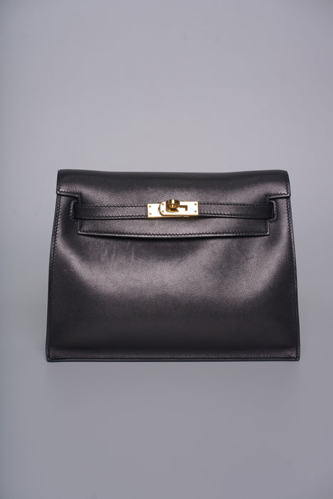 Hermes Kelly Danse in Noir Volupto Ghw