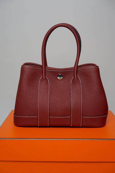 Hermes Neo Garden Party 23 in Rouge H Phw (Brand New)