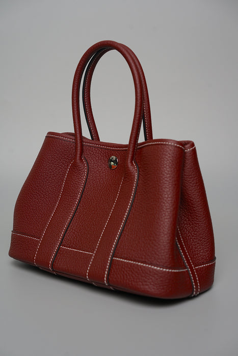 Hermes Neo Garden Party 23 in Rouge H Phw (Brand New)