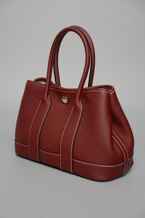 Hermes Neo Garden Party 23 in Rouge H Phw (Brand New)